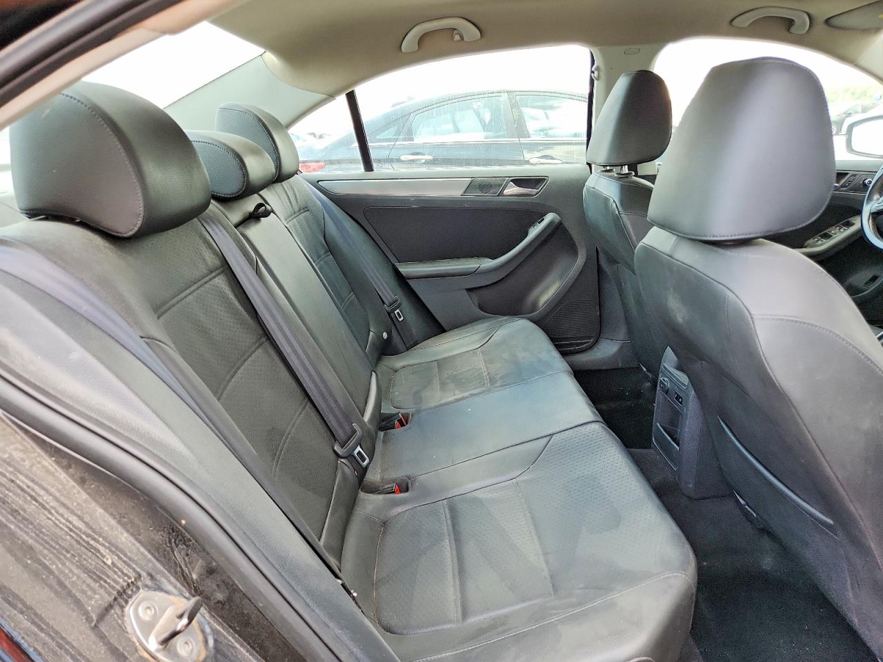 2013 Volkswagen Jetta Tdi Black vin: 3VW3L7AJ0DM408857