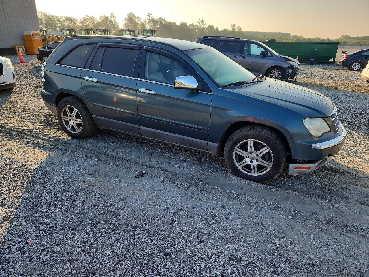 2007 Chrysler Pacifica Touring Blue vin: 2A8GM68X57R255744