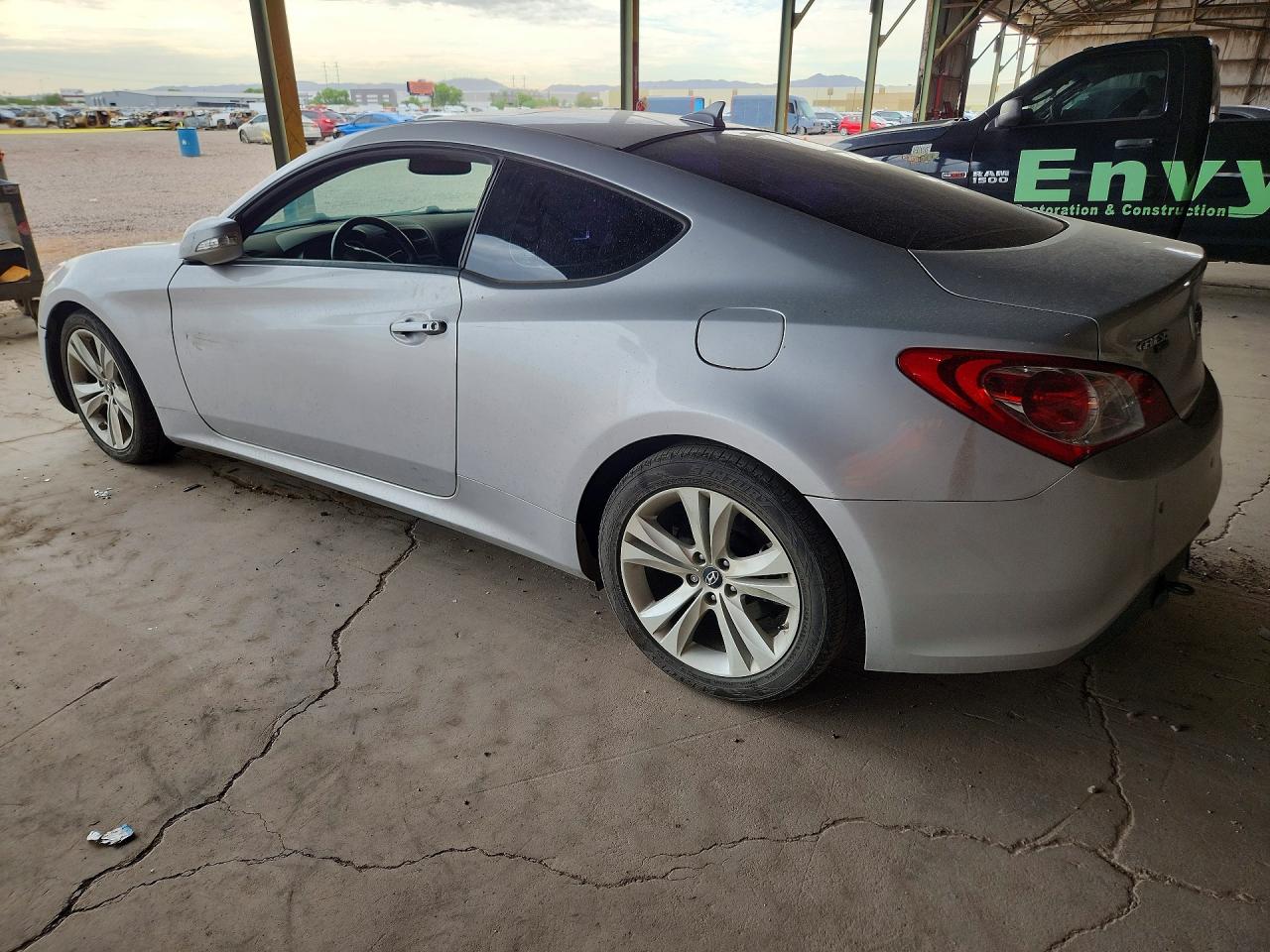 2010 Hyundai Genesis Coupe 3.8l Grand Touring Серебряный vin: KMHHU6KH3AU030998