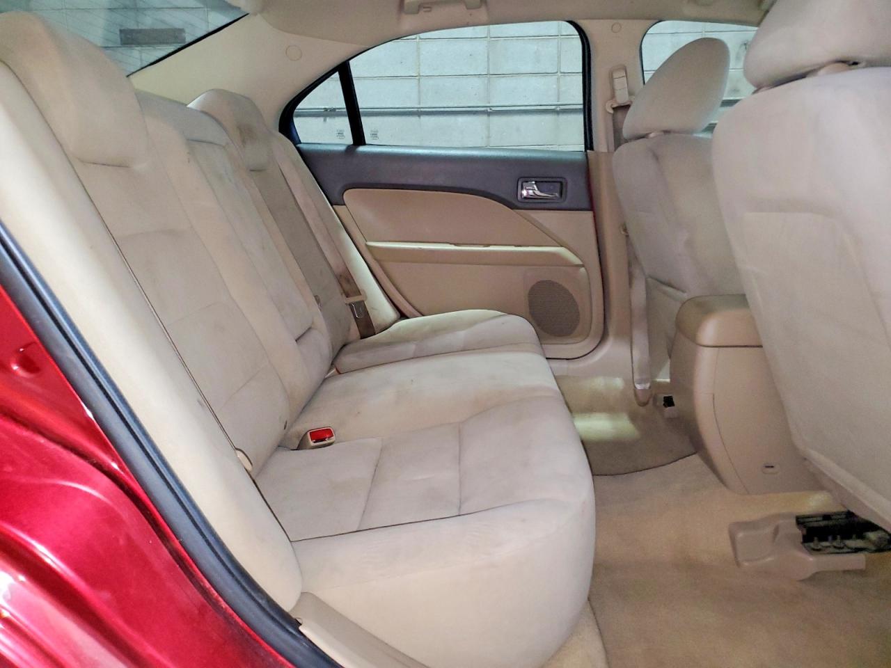 2009 Ford Fusion S Красный vin: 3FAHP06Z59R186089