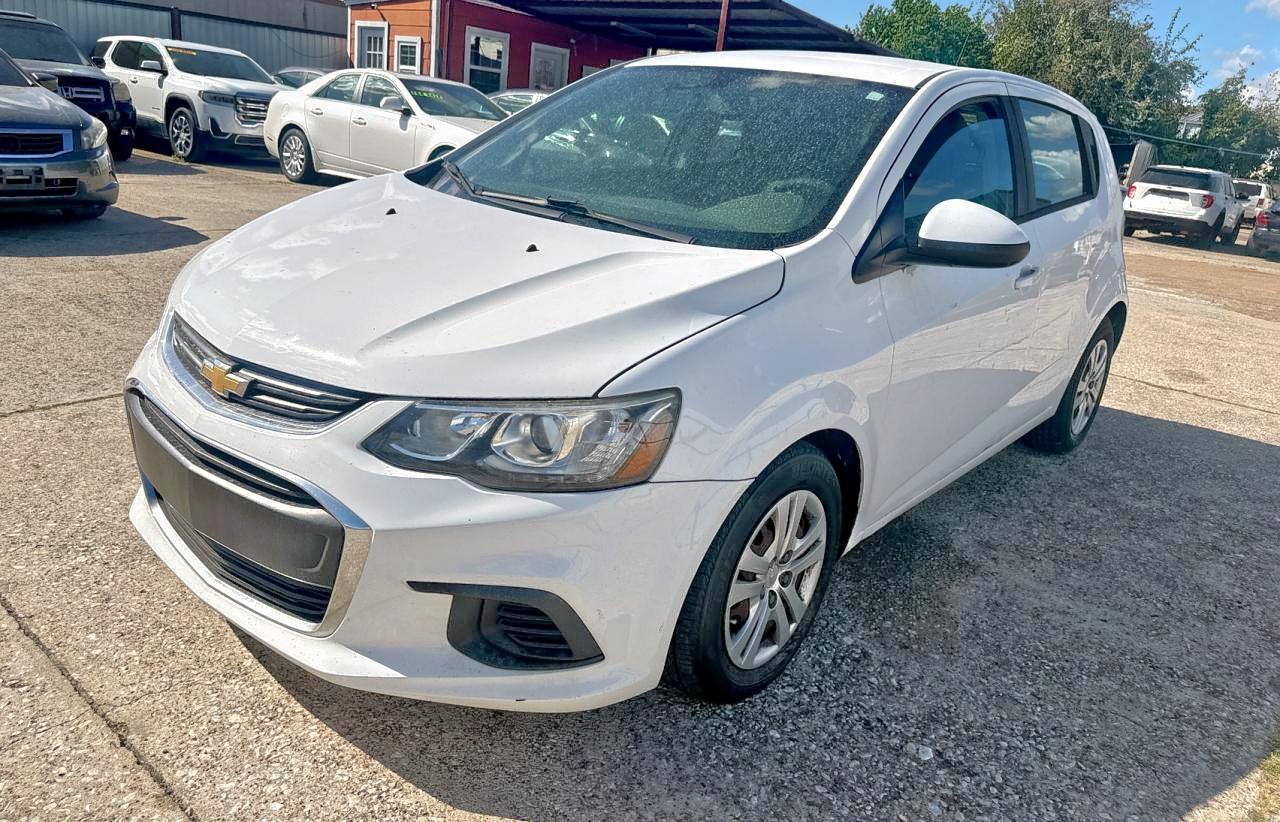 2018 Chevrolet Sonic Белый vin: 1G1JG6SH9J4110845