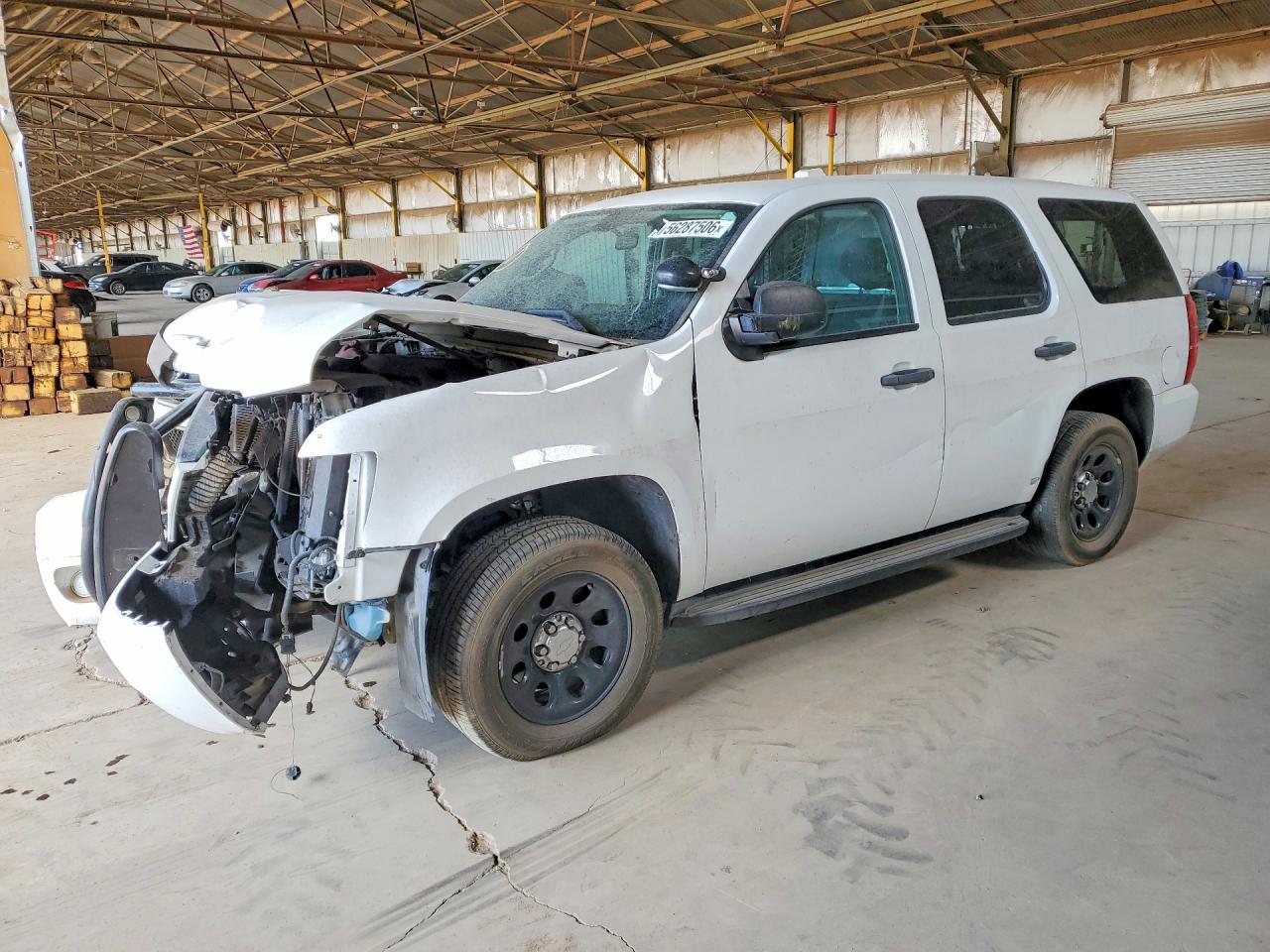 2012 Chevrolet Tahoe Police White vin: 1GNLC2E02CR300011
