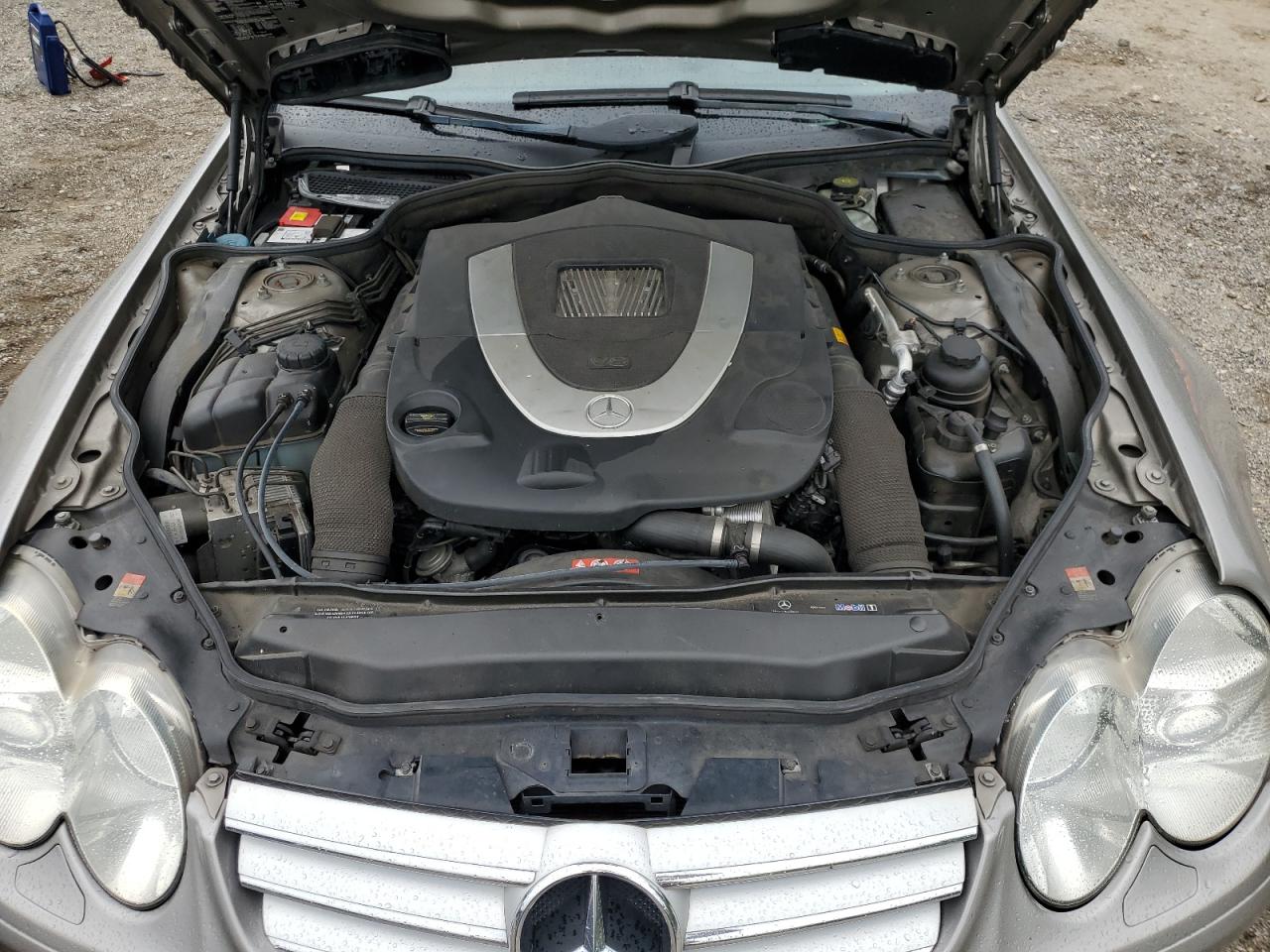 2007 Mercedes-benz Sl 550 Gray vin: WDBSK71F67F118753
