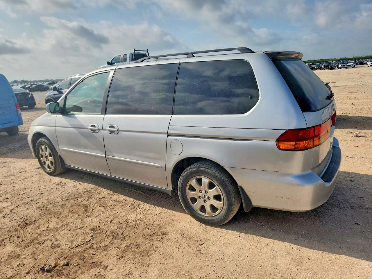 2003 Honda Odyssey Exl Silver vin: 5FNRL18003B008789
