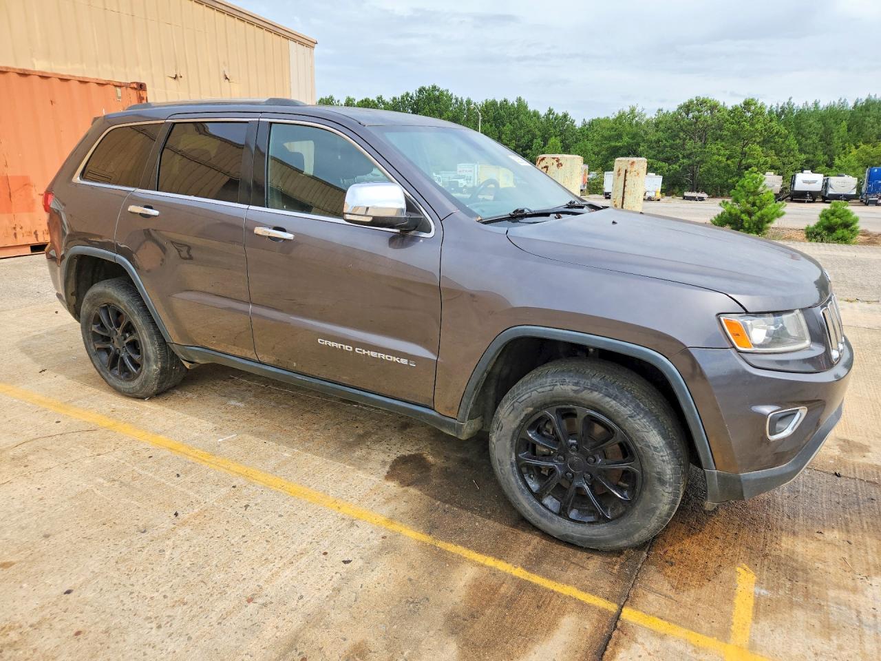 2014 Jeep Grand Cherokee Limited Gray vin: 1C4RJFBG9EC324801