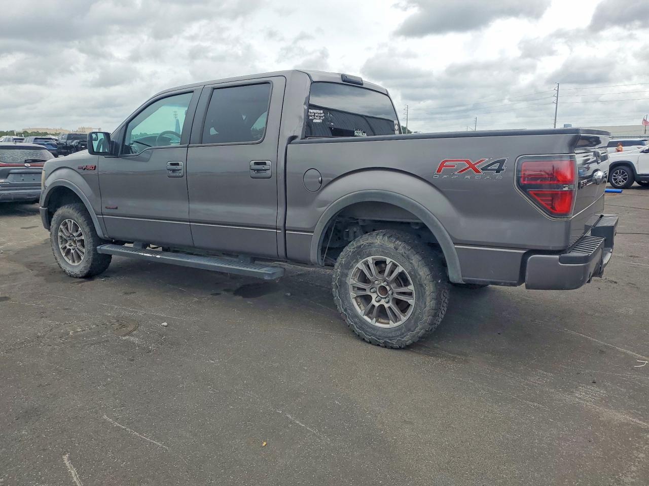 2013 Ford F150 Supercrew Gray vin: 1FTFW1ET9DKE91213