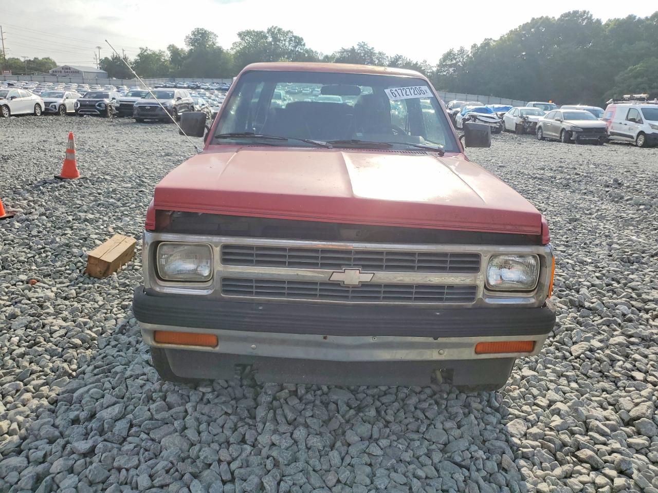 1991 Chevrolet Blazer S10 Red vin: 1GNCT18Z4M8244830