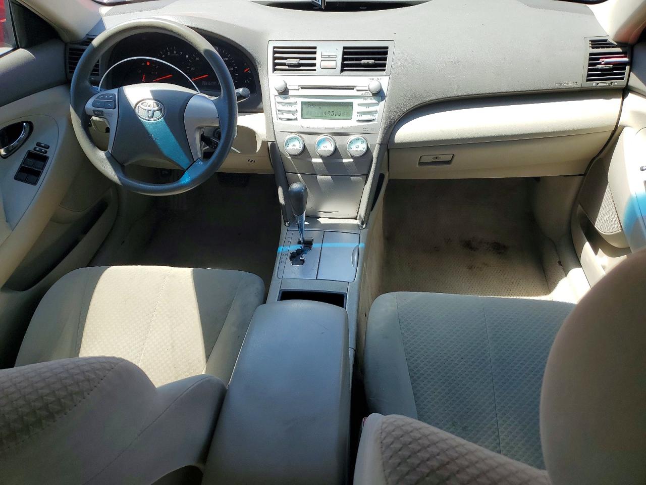 2009 Toyota Camry Le Красный vin: 4T1BE46K99U395954