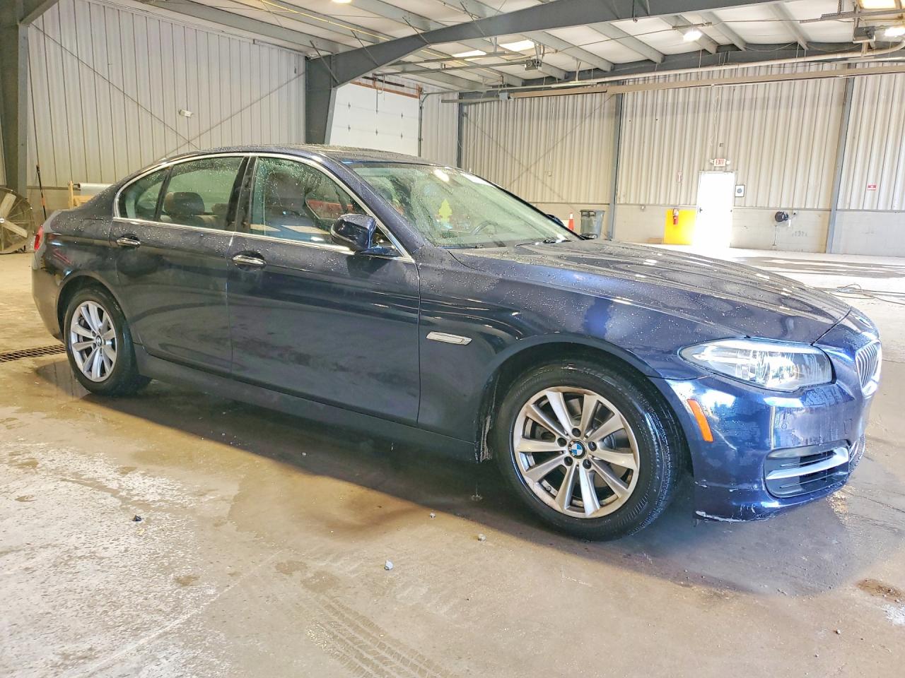 2014 Bmw 528 Xi Blue vin: WBA5A7C51ED619013