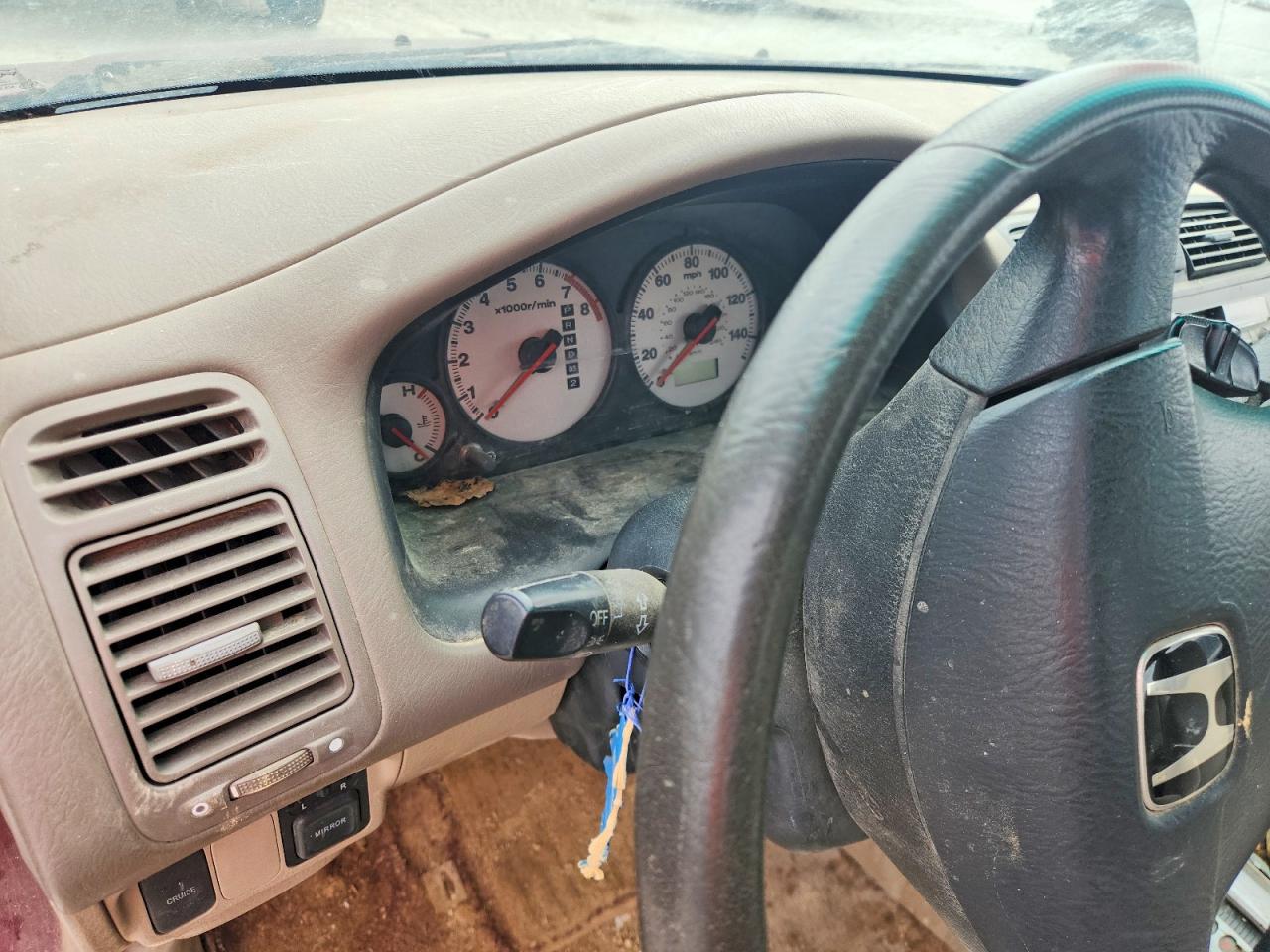 2002 Honda Civic Lx Темно-бордовый vin: 2HGES16672H520794