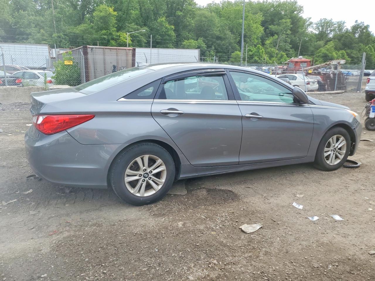 2013 Hyundai Sonata Gray vin: 5NPEB4AC5DH705398