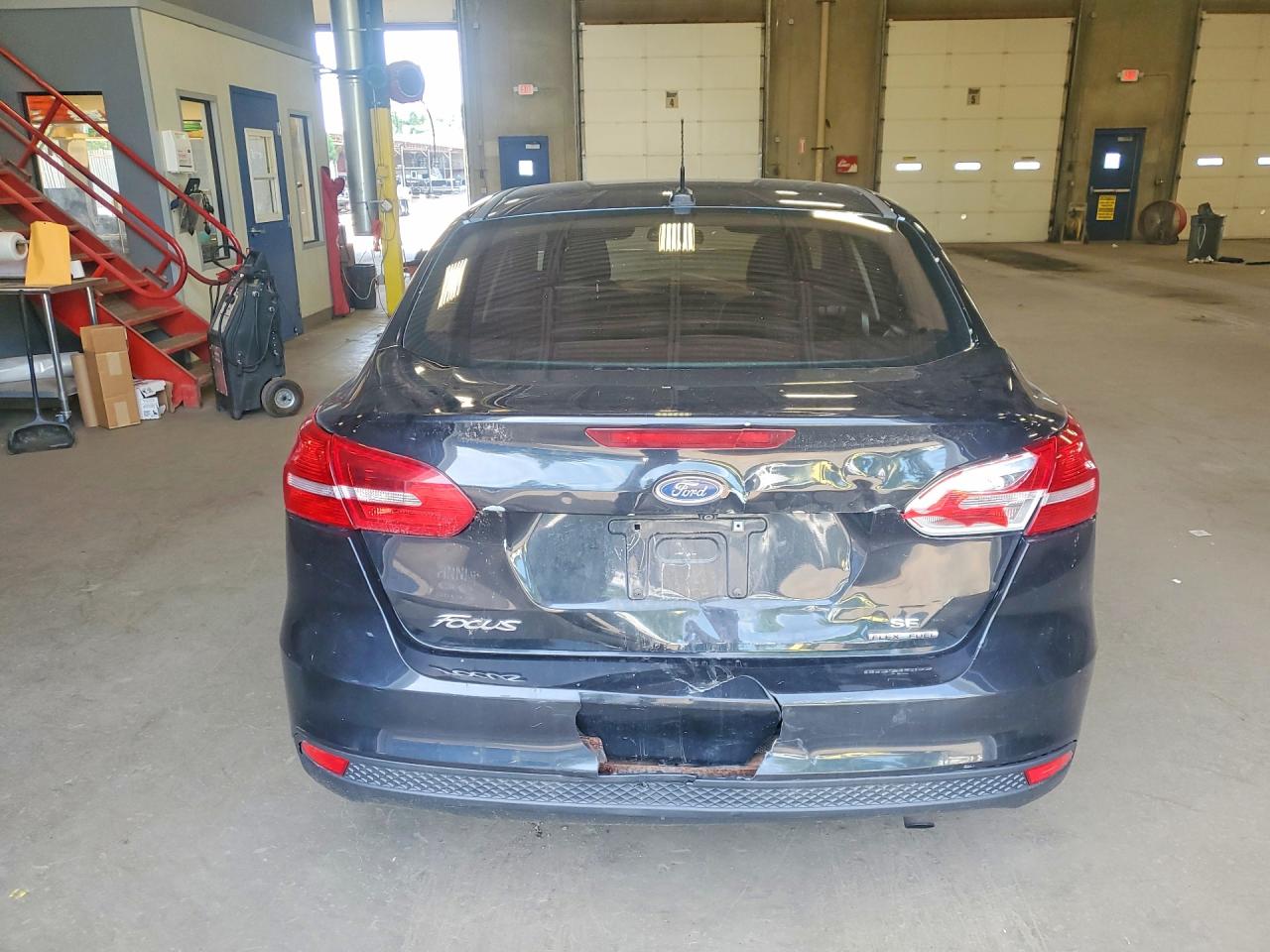 2015 Ford Focus Se Black vin: 1FADP3F29FL209550