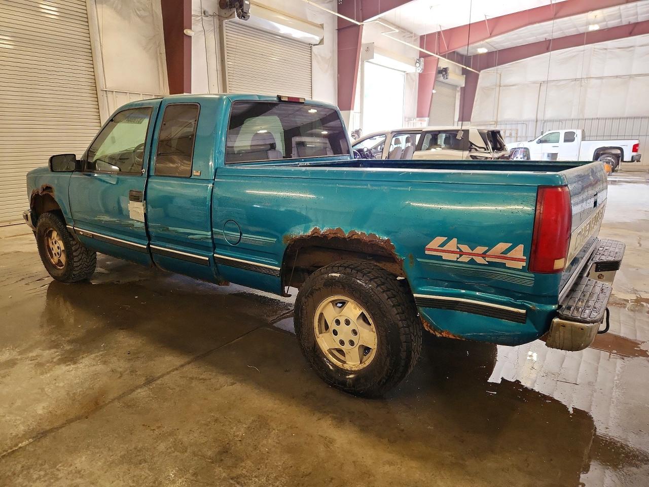 1996 Chevrolet Gmt-400 K1500 Teal vin: 2GCEK19M0T1103388