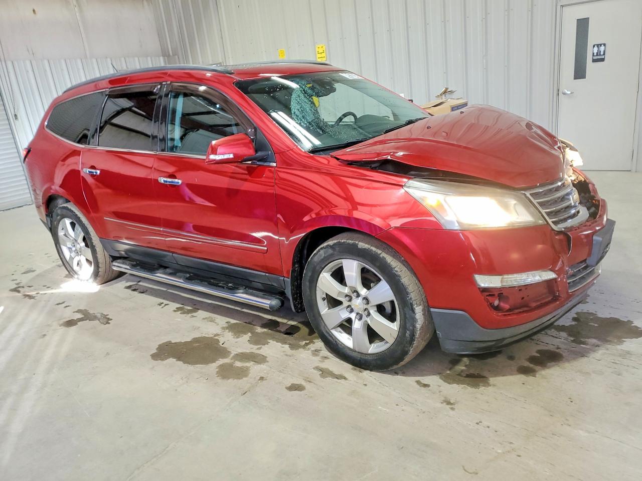 2014 Chevrolet Traverse Ltz Красный vin: 1GNKVJKD8EJ165819