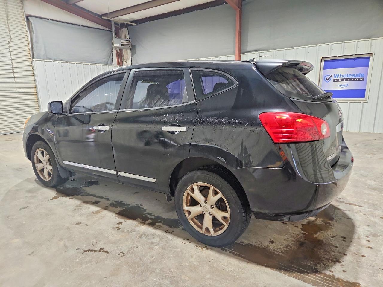 2012 Nissan Rogue S Black vin: JN8AS5MT9CW272083