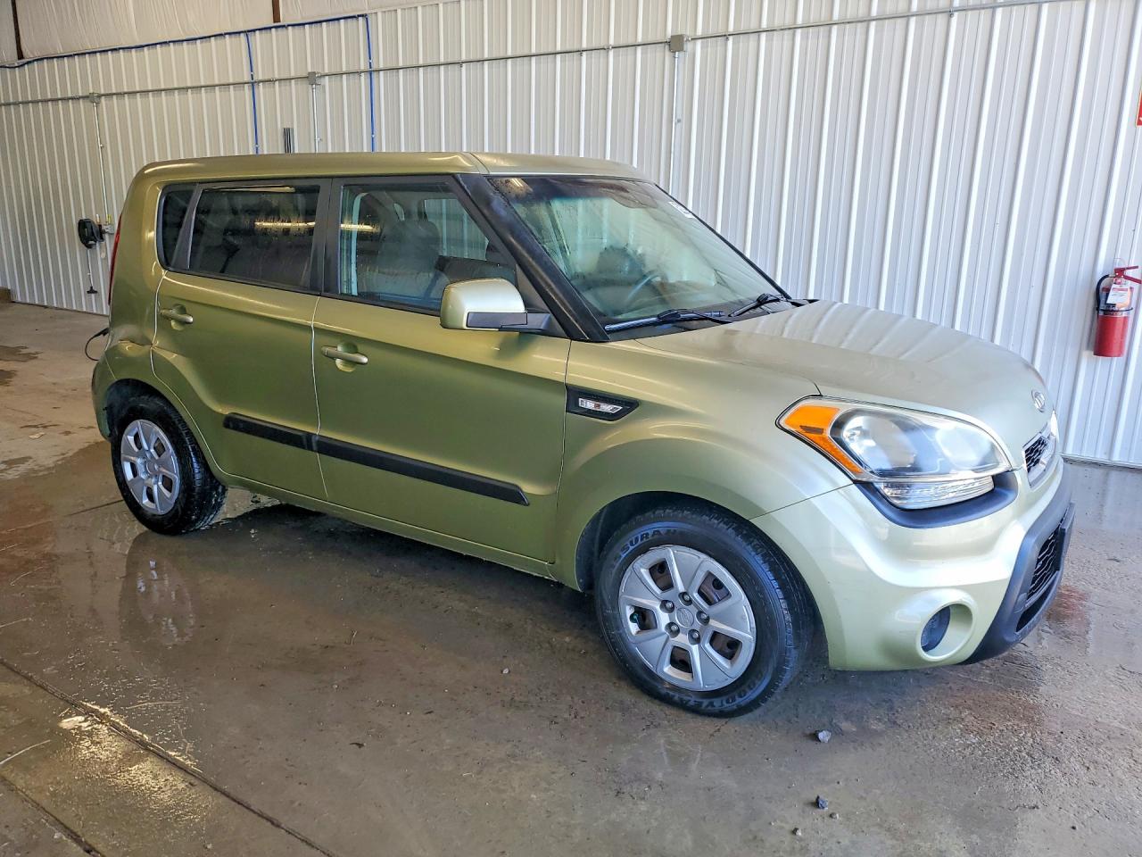 2012 Kia Soul Base Зеленый vin: KNDJT2A53C7354981