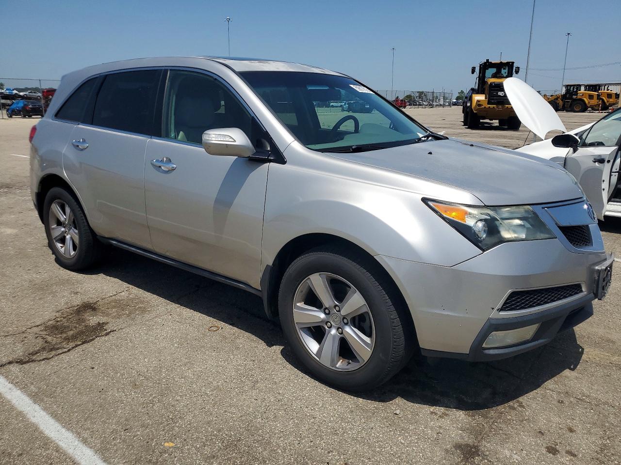 2012 Acura Mdx Silver vin: 2HNYD2H28CH539064