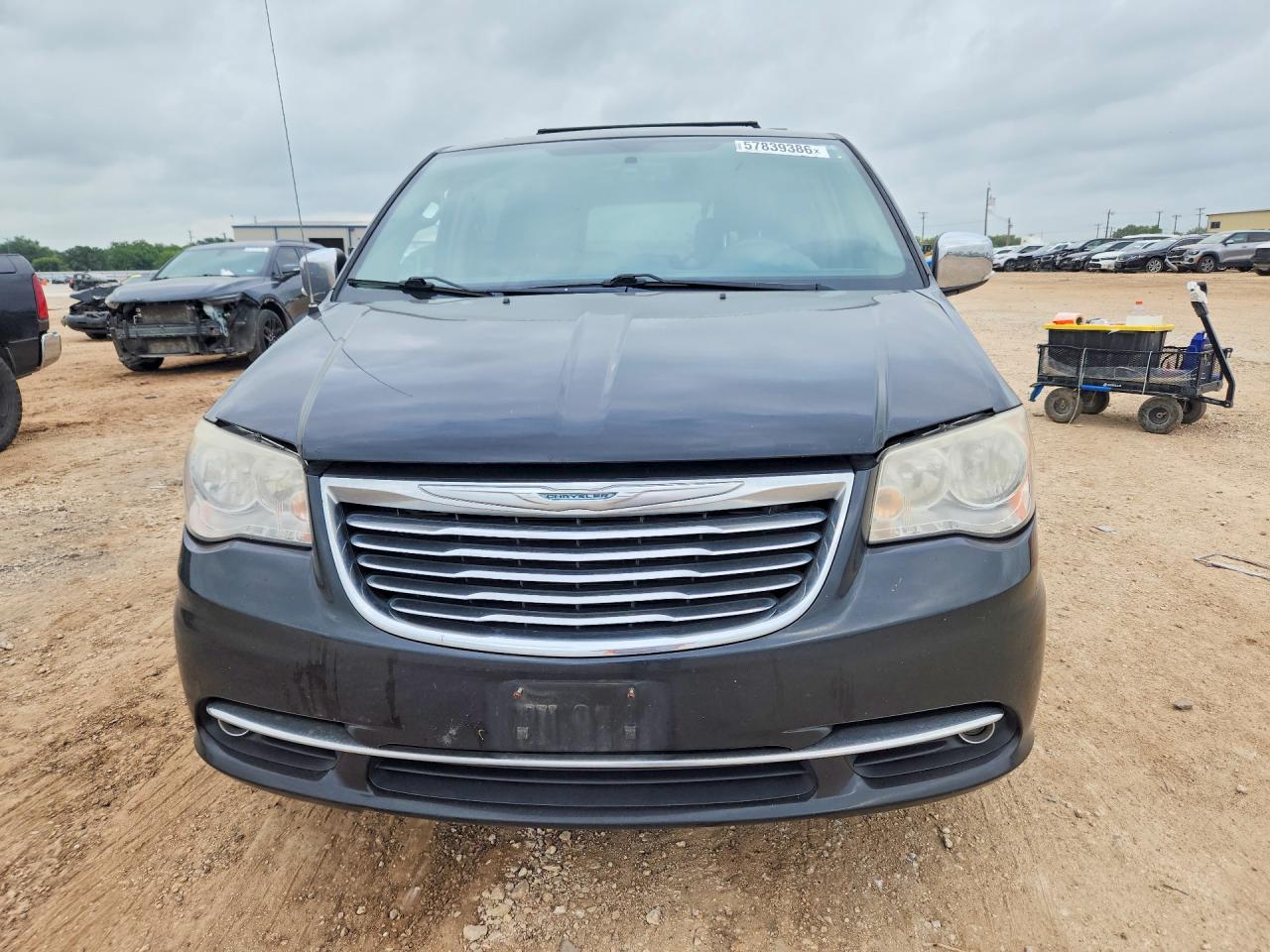 2013 Chrysler Town & Country Touring L Black vin: 2C4RC1CG6DR806014