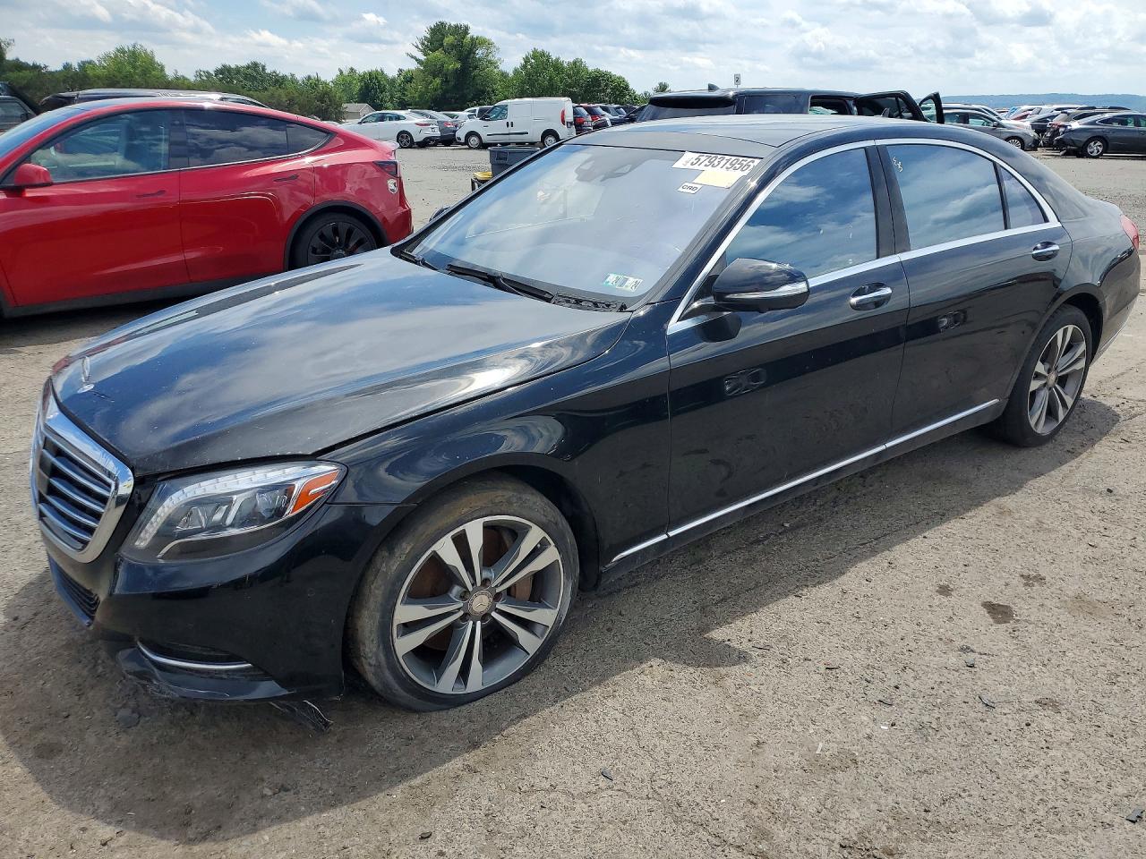 2015 Mercedes-benz S 550 4matic Black vin: WDDUG8FB7FA156100