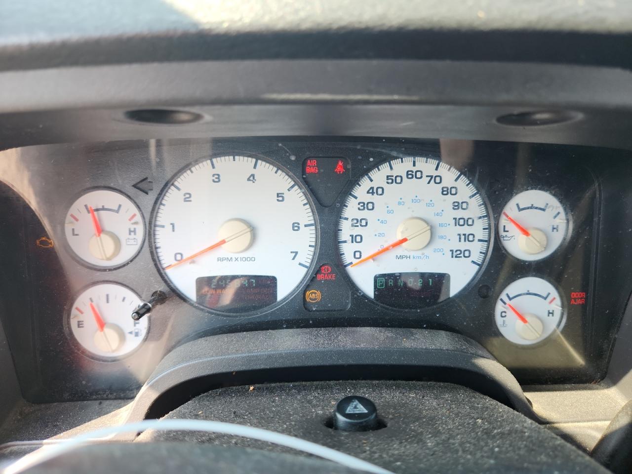 2004 Dodge Ram 1500 St Blue vin: 1D7HA18N44S659804
