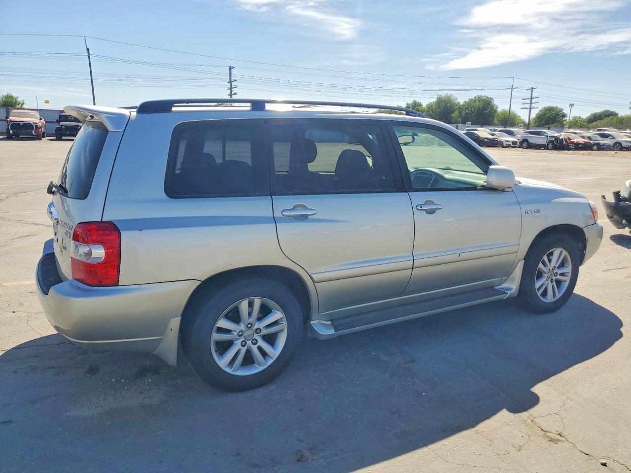 2006 Toyota Highlander Hybrid Серебряный vin: JTEEW21A760009340