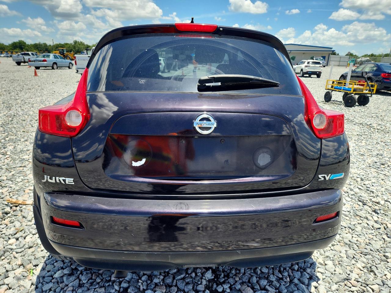2014 Nissan Juke Sv Purple vin: JN8AF5MRXET352263