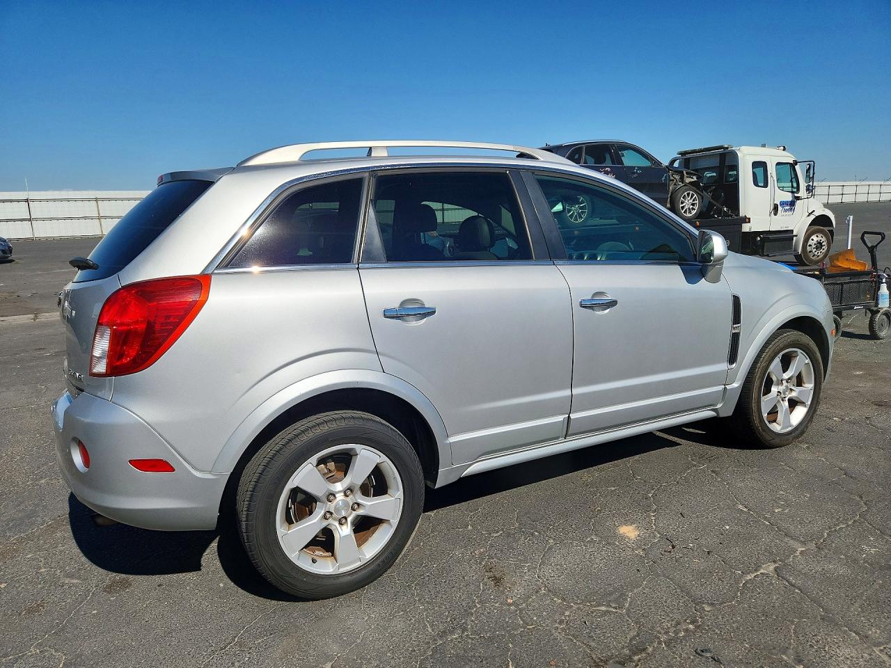 2014 Chevrolet Captiva Ltz Silver vin: 3GNAL4EK8ES623175