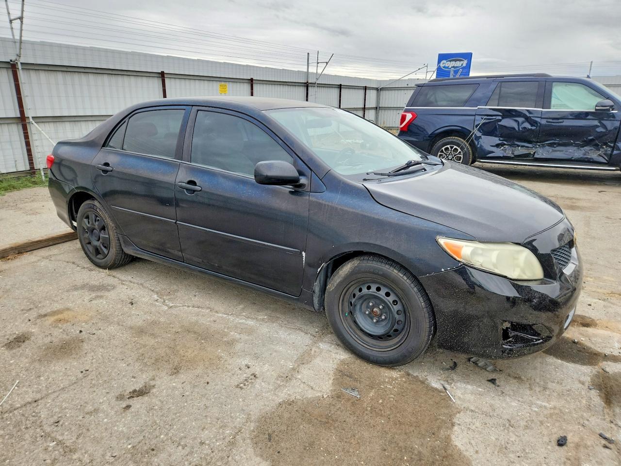 2010 Toyota Corolla Le Black vin: 1NXBU4EE9AZ271623
