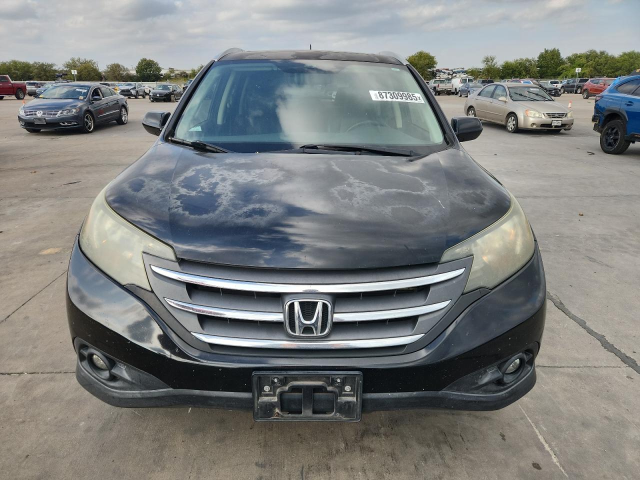 2012 Honda Cr-v Exl Black vin: JHLRM3H77CC006902
