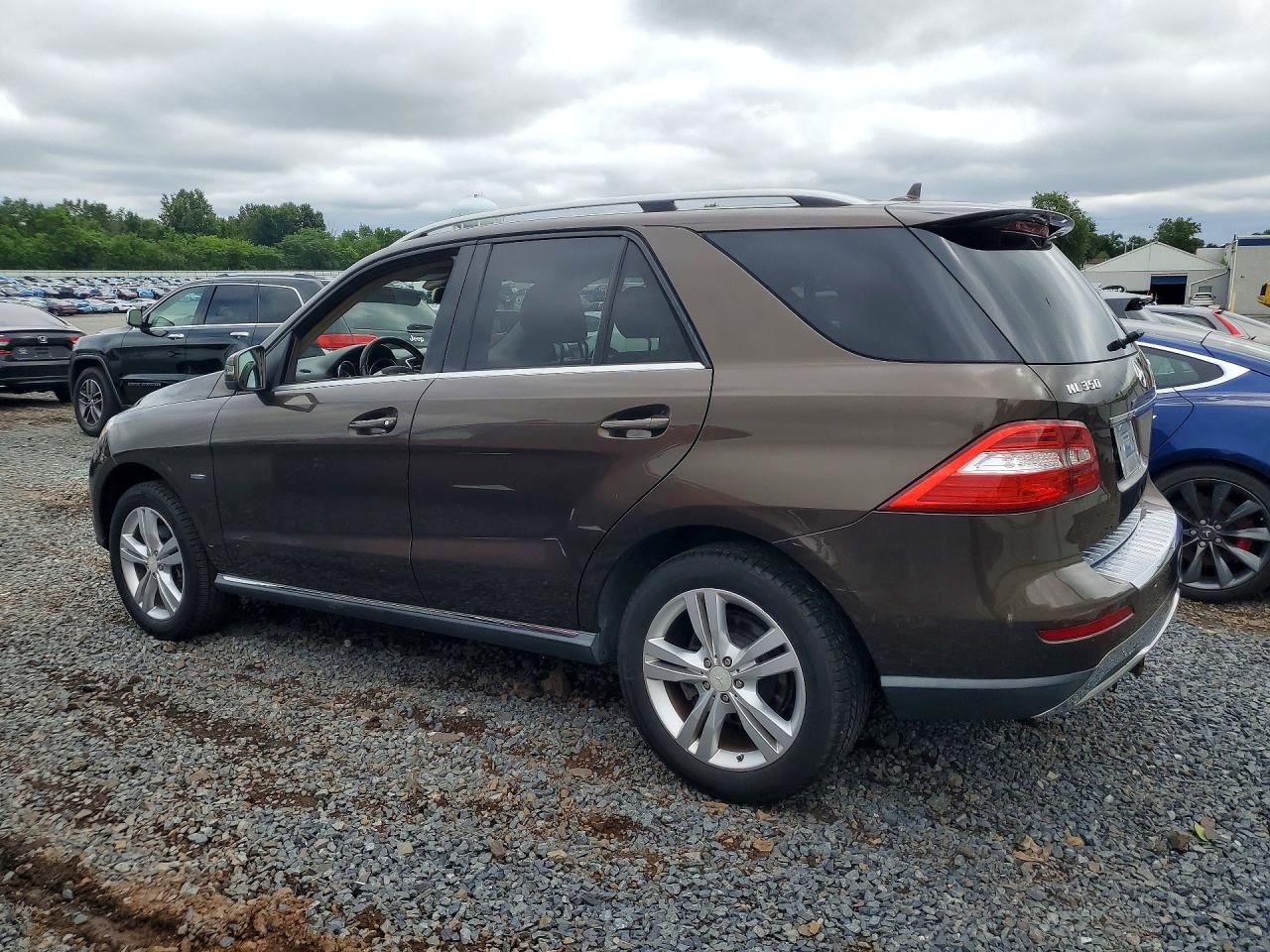 2012 Mercedes-benz Ml 350 4matic Brown vin: 4JGDA5HB2CA024991