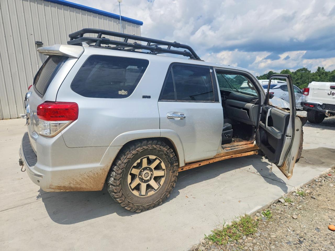 2010 Toyota 4runner Sr5 Silver vin: JTEZU5JR0A5001834