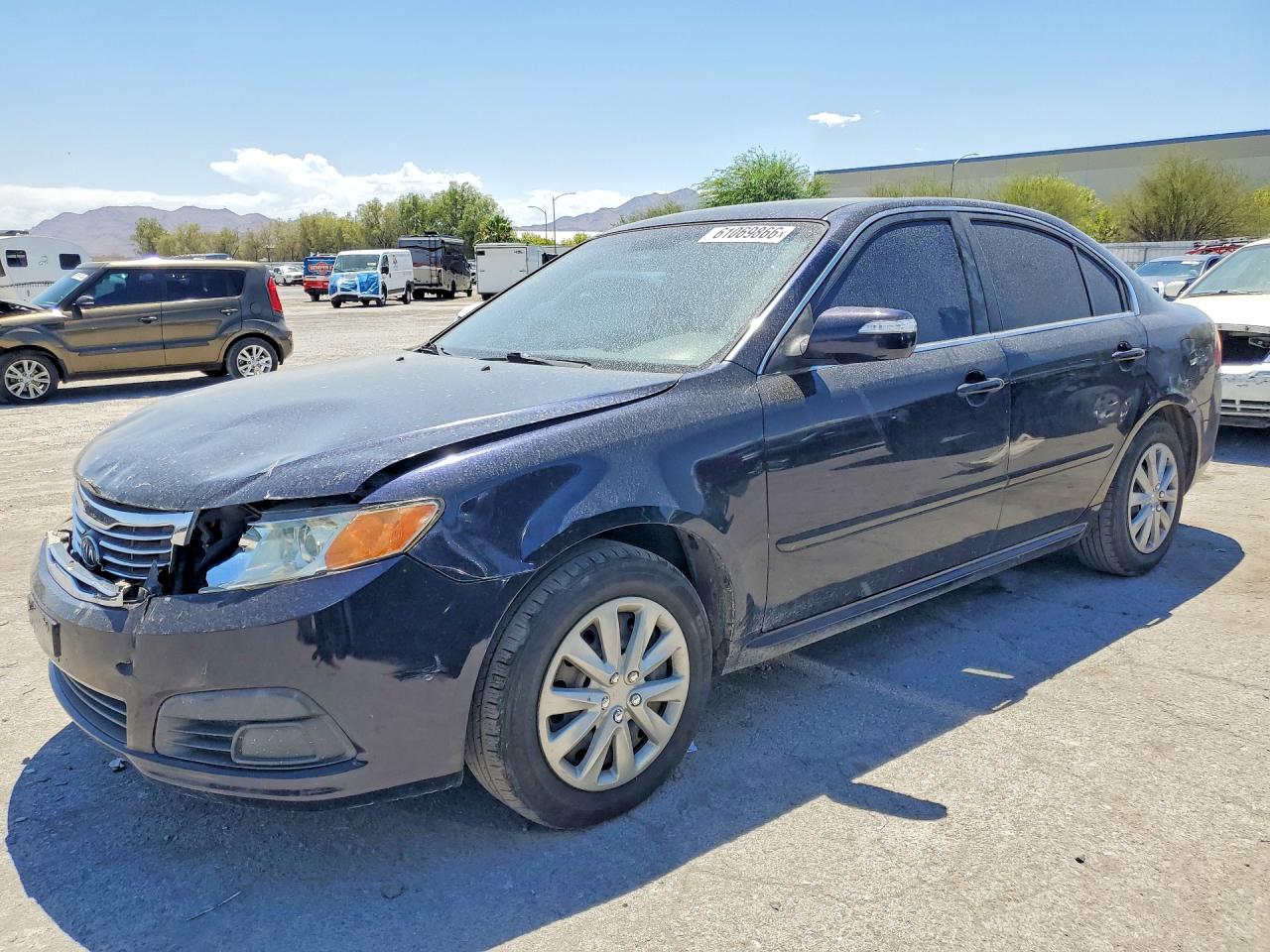 2010 Kia Optima Lx Black vin: KNAGG4A87A5378677