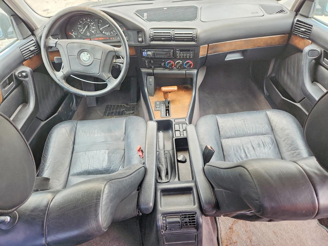 1995 Bmw 540 I Automatic Black vin: WBAHE632XSGF31141