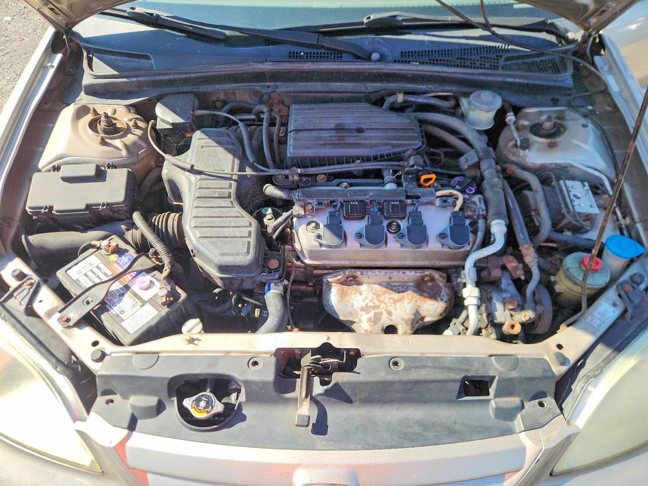 2002 Honda Civic Ex Gold vin: 1HGES26822L051656