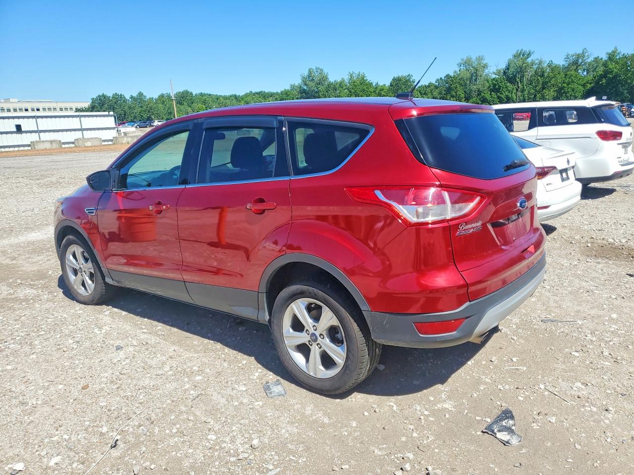 2014 Ford Escape Se Red vin: 1FMCU0GX8EUB98147