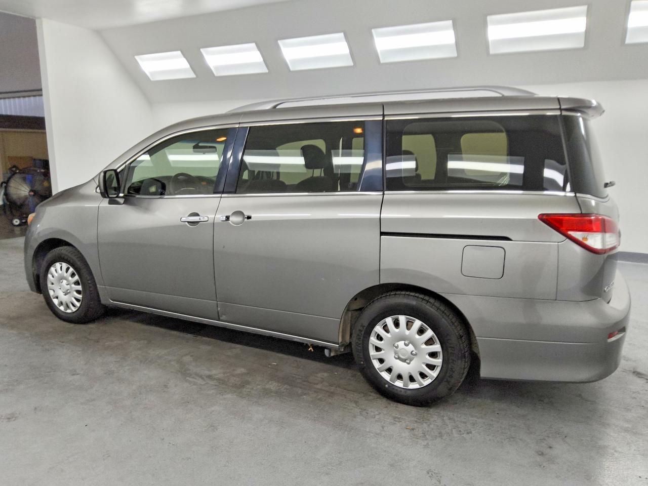 2013 Nissan Quest S/sv/sl/le Gray vin: JN8AE2KP8D9071416