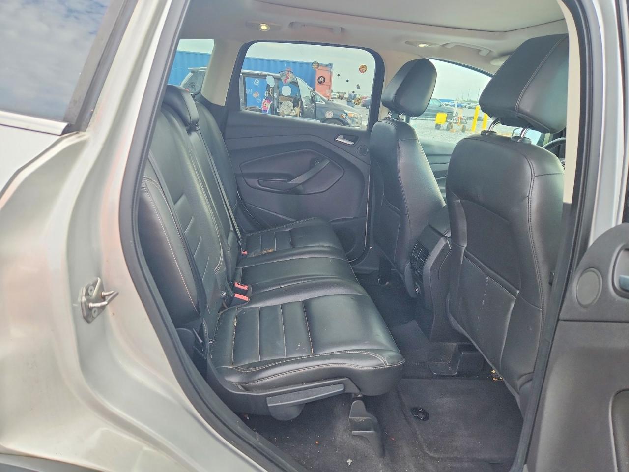 2013 Ford Escape Sel Silver vin: 1FMCU0H95DUC55807