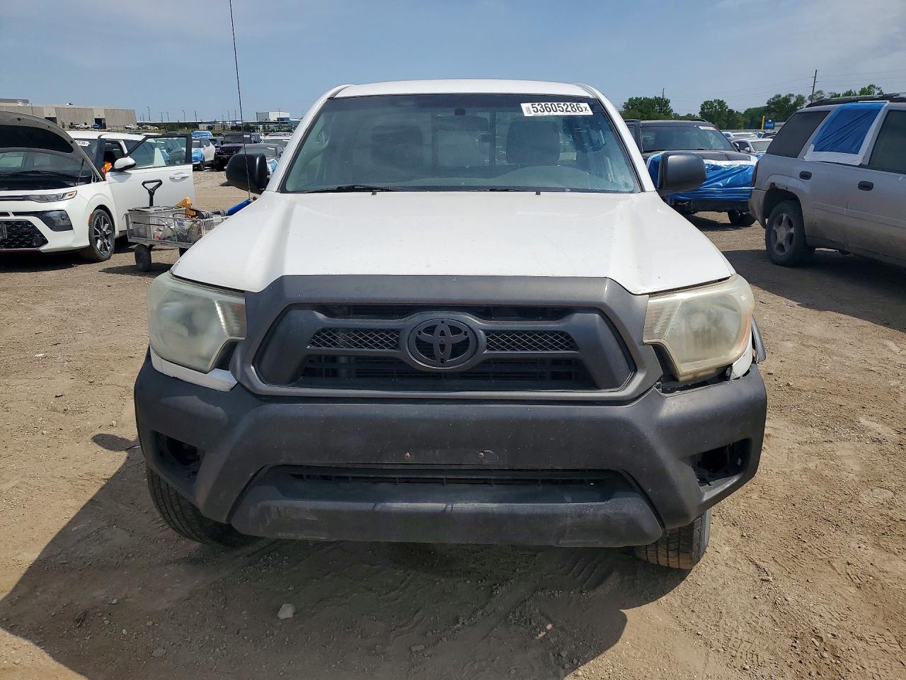 2012 Toyota Tacoma Base White vin: 5TFPX4EN8CX012737