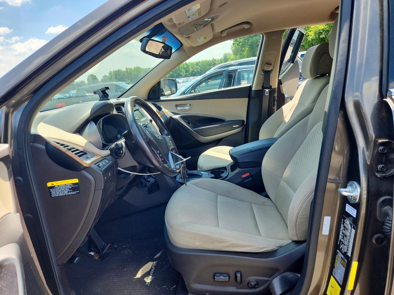 2014 Hyundai Santa Fe Sport 2.4l Brown vin: 5XYZUDLB6EG156013