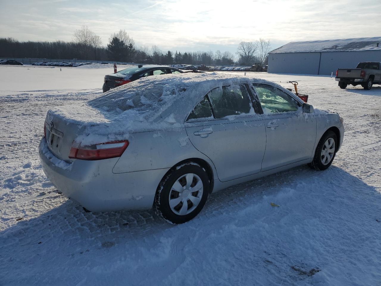 2007 Toyota Camry Серебряный vin: 4T1BE46K27U569568