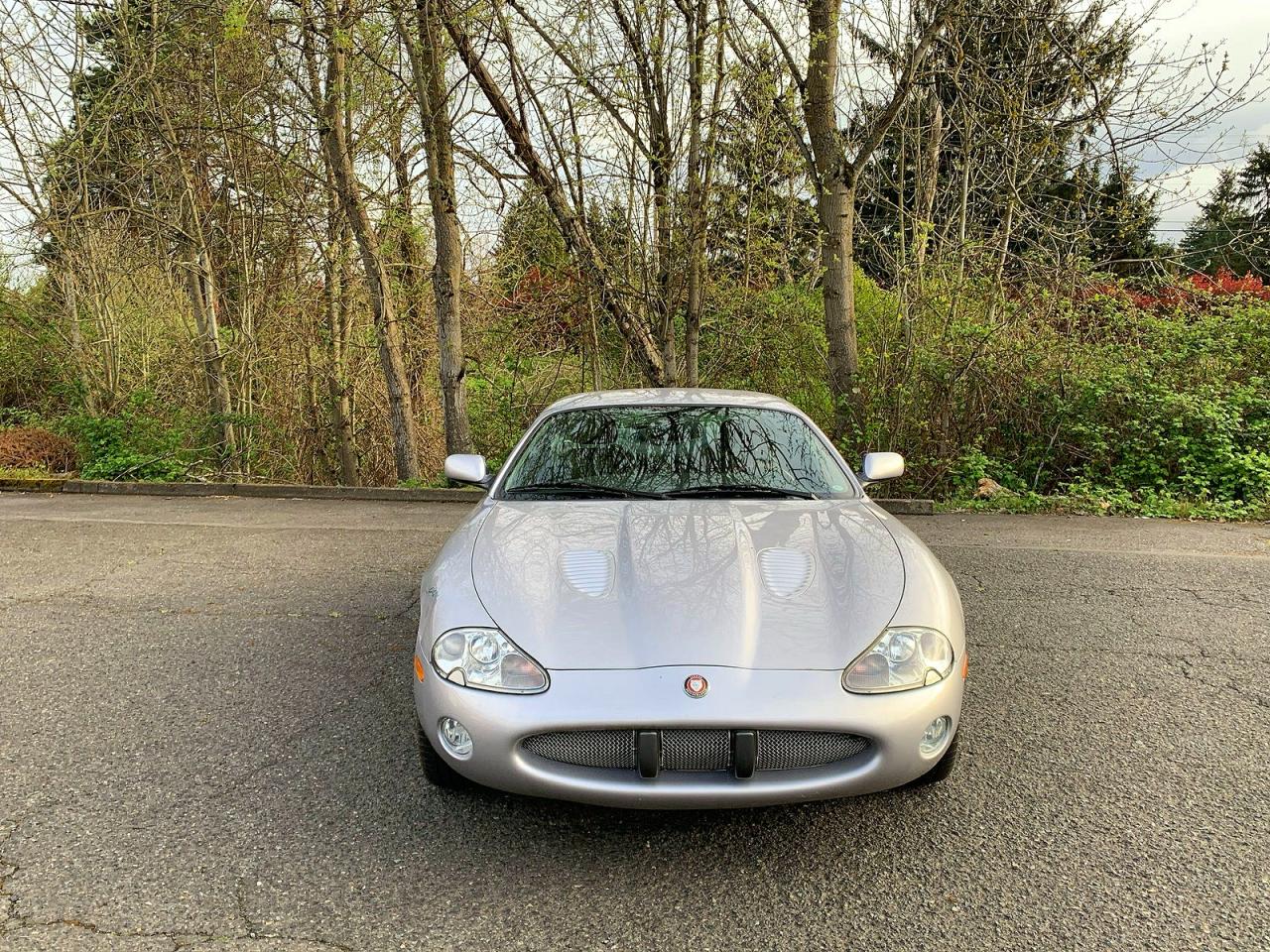 2001 Jaguar Xkr Silver vin: SAJDA41B11PA18414