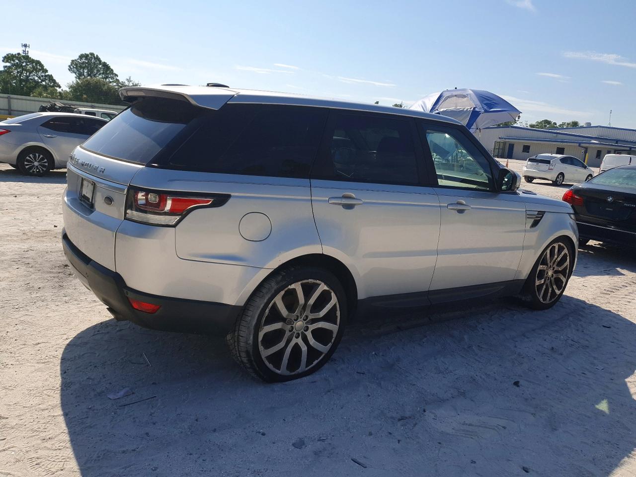 2014 Land Rover Range Rover Sport Se Silver vin: SALWG2WF9EA397909