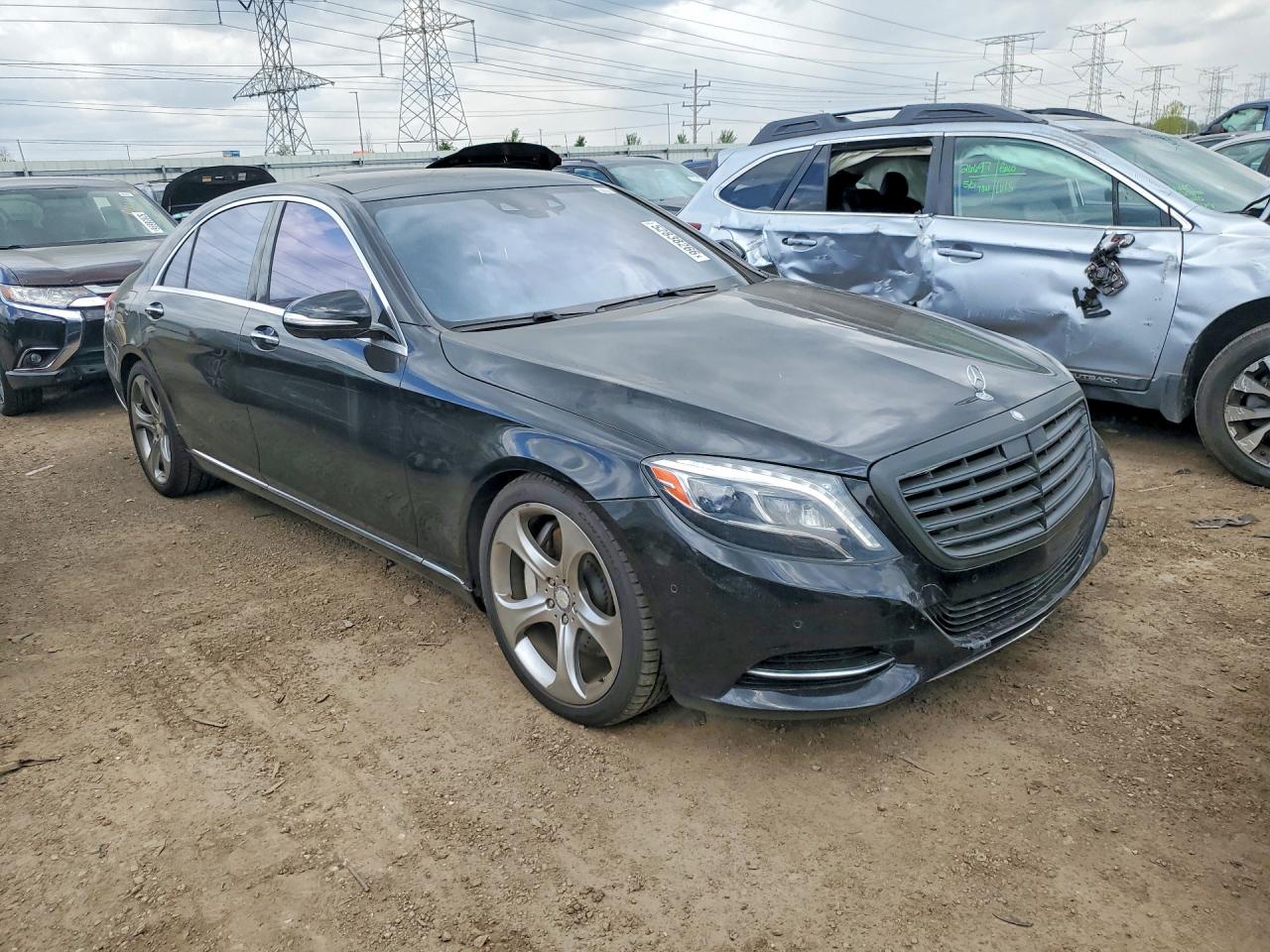 2014 Mercedes-benz S 550 Black vin: WDDUG8CB1EA049689