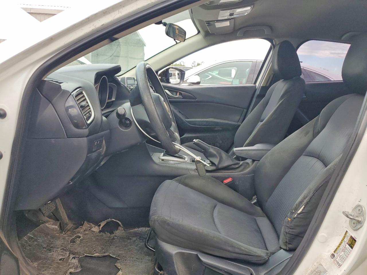 2014 Mazda 3 Sport Белый vin: JM1BM1U75E1197677
