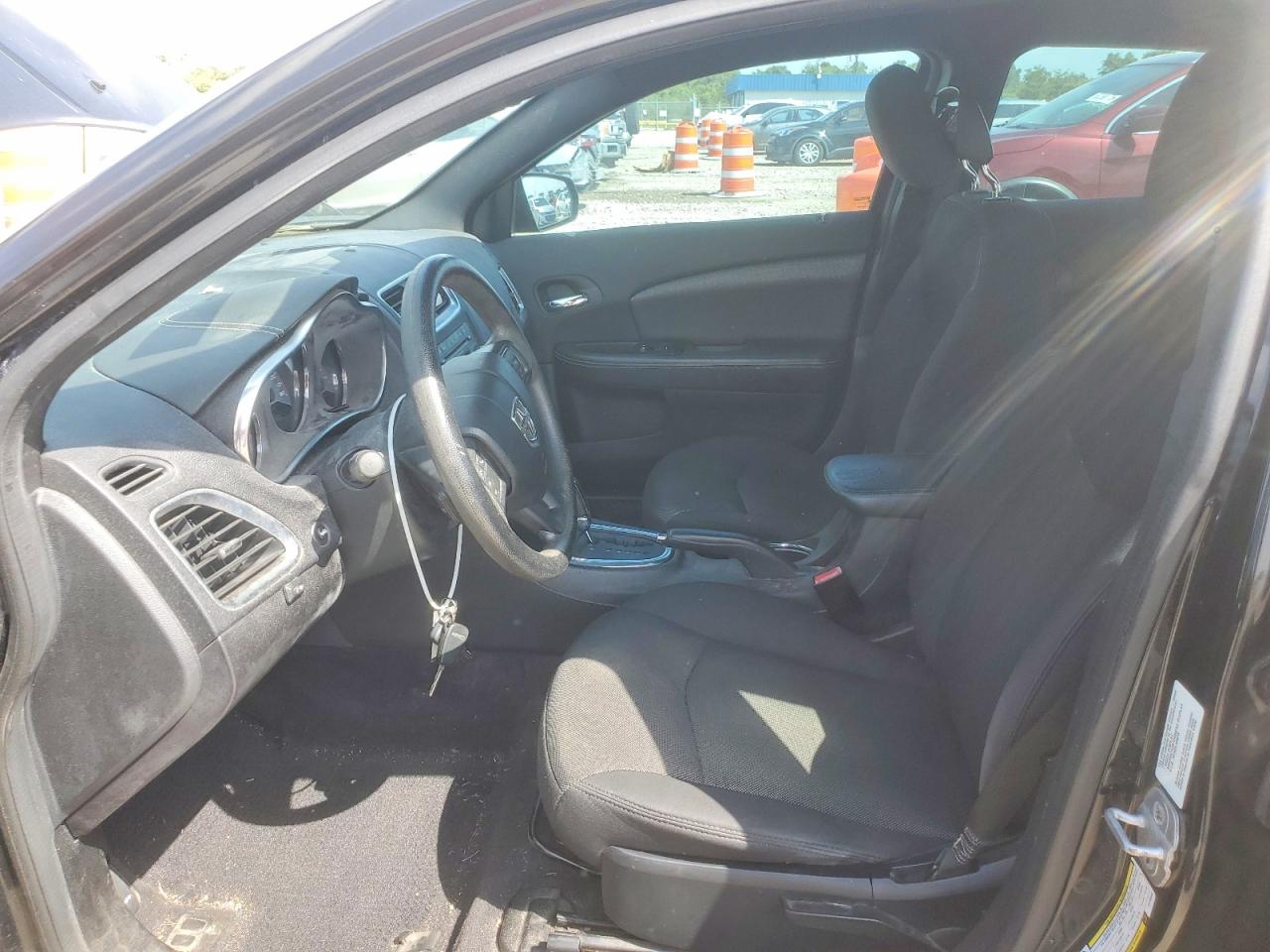 2014 Dodge Avenger Se Black vin: 1C3CDZABXEN130582