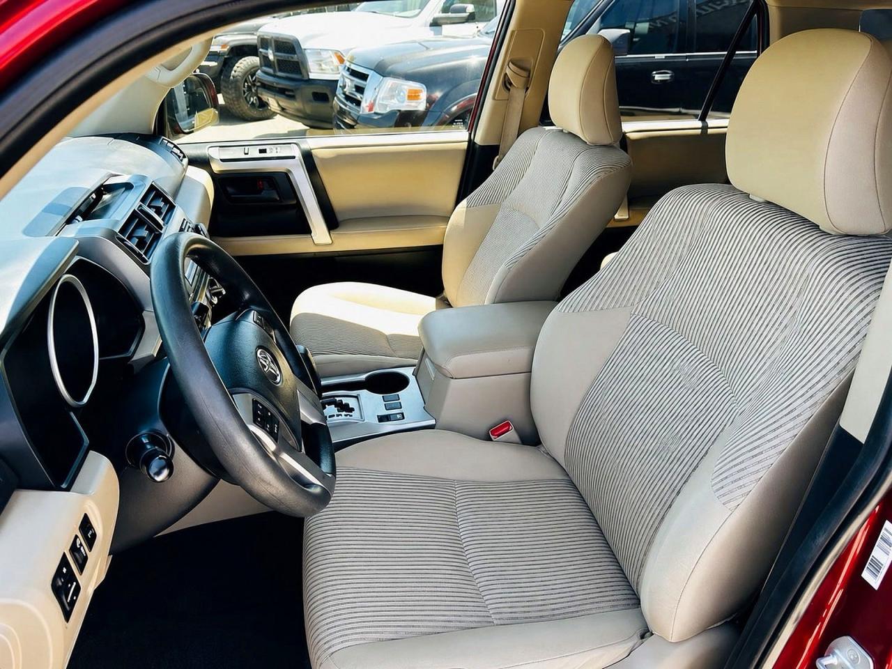 2013 Toyota 4runner Sr5 Red vin: JTEBU5JR4D5134022