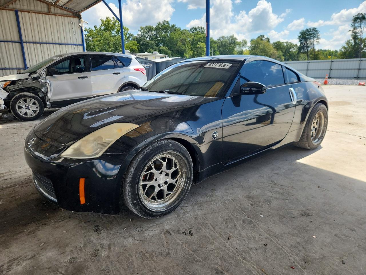 2007 Nissan 350z Base Black vin: JN1BZ34D77M502166