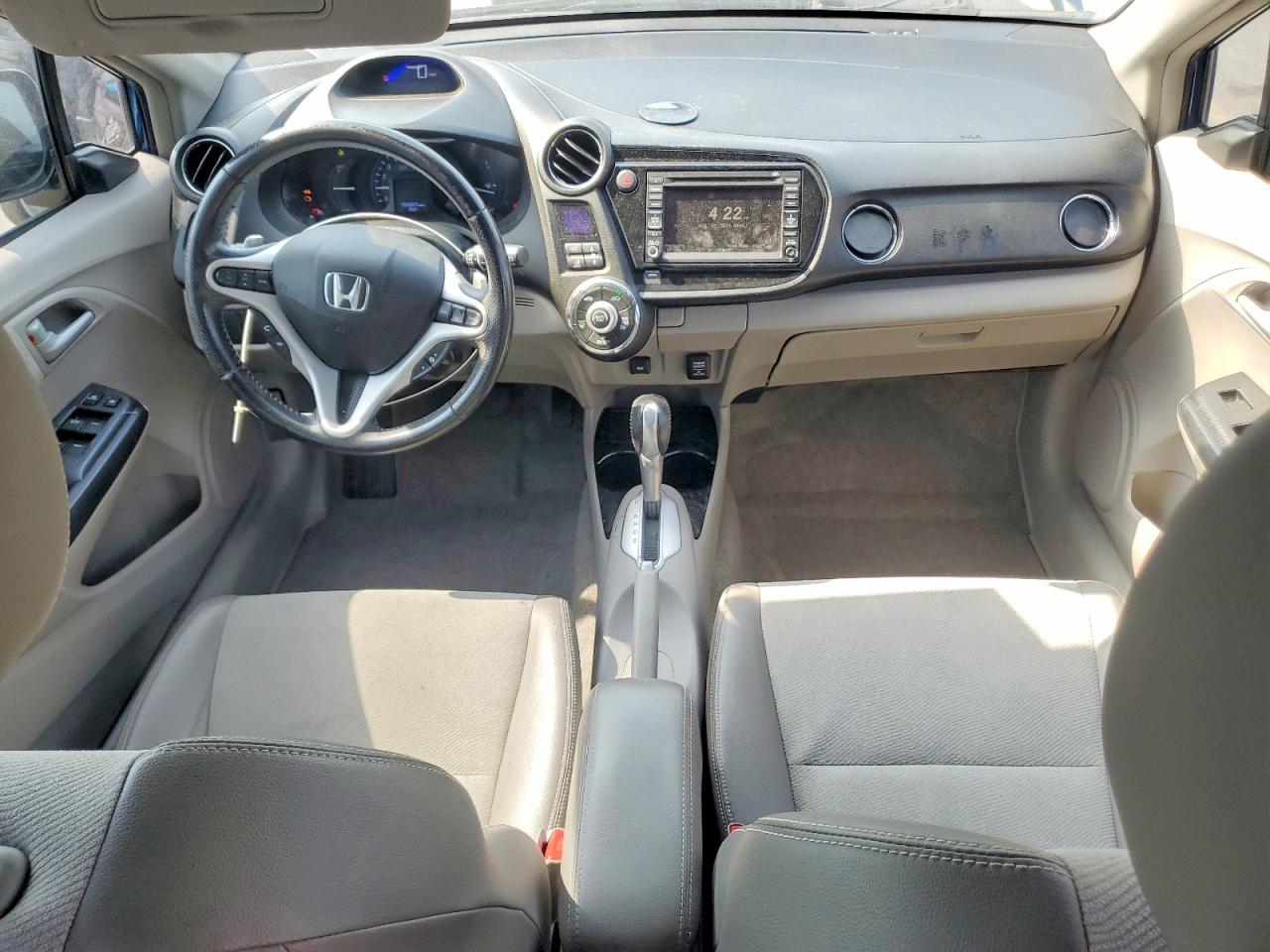2012 Honda Insight Ex Blue vin: JHMZE2H79CS003752
