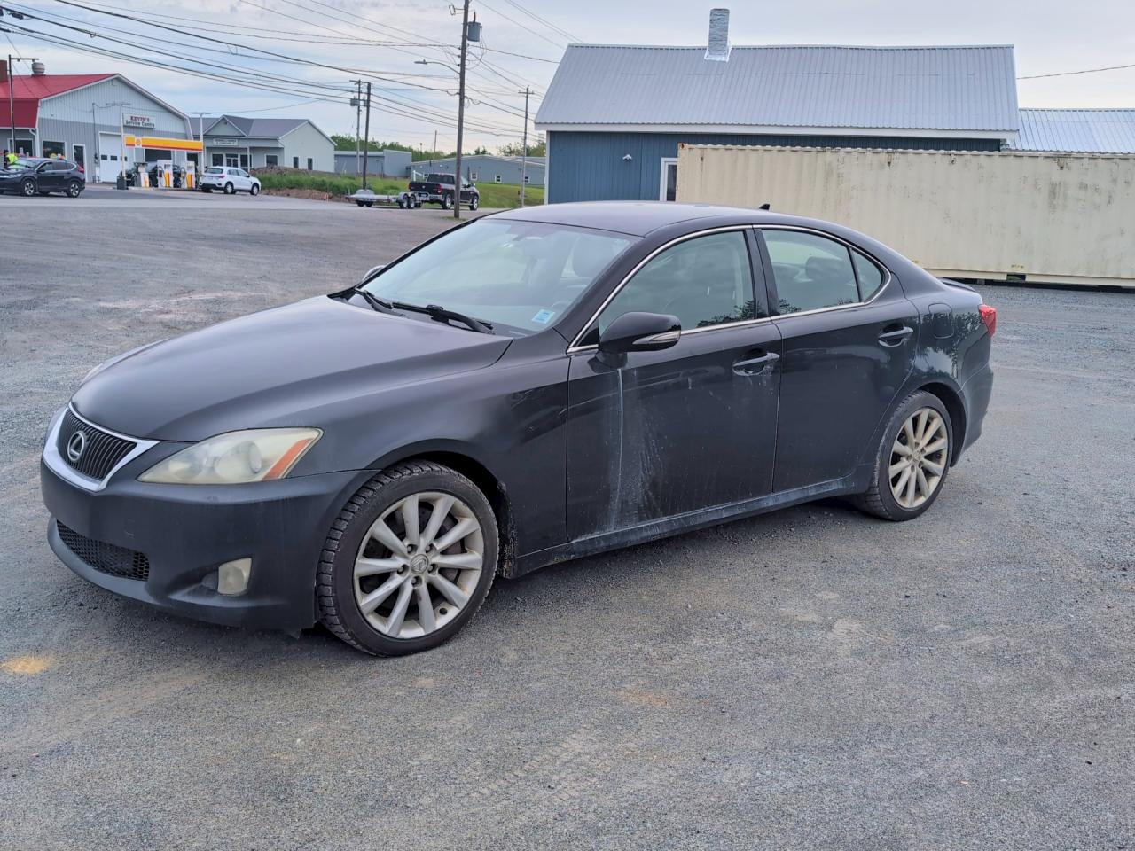 2009 Lexus Is 350 Black vin: JTHBE262295021834