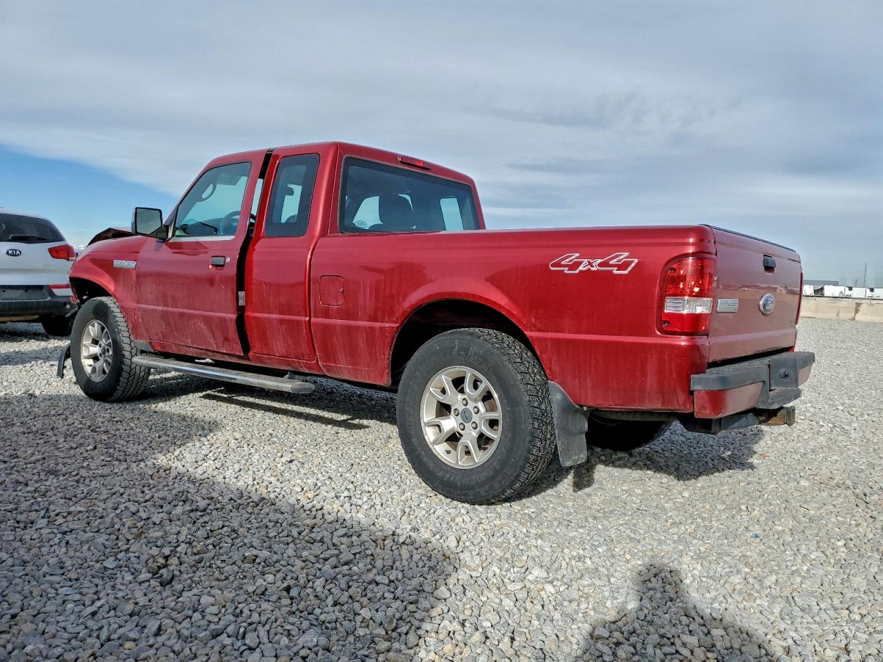 2010 Ford Ranger Super Cab Красный vin: 1FTLR4FE4APA73880